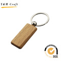 Promotionalc logo personnalisé porte-clés en bois Fournisseur en gros